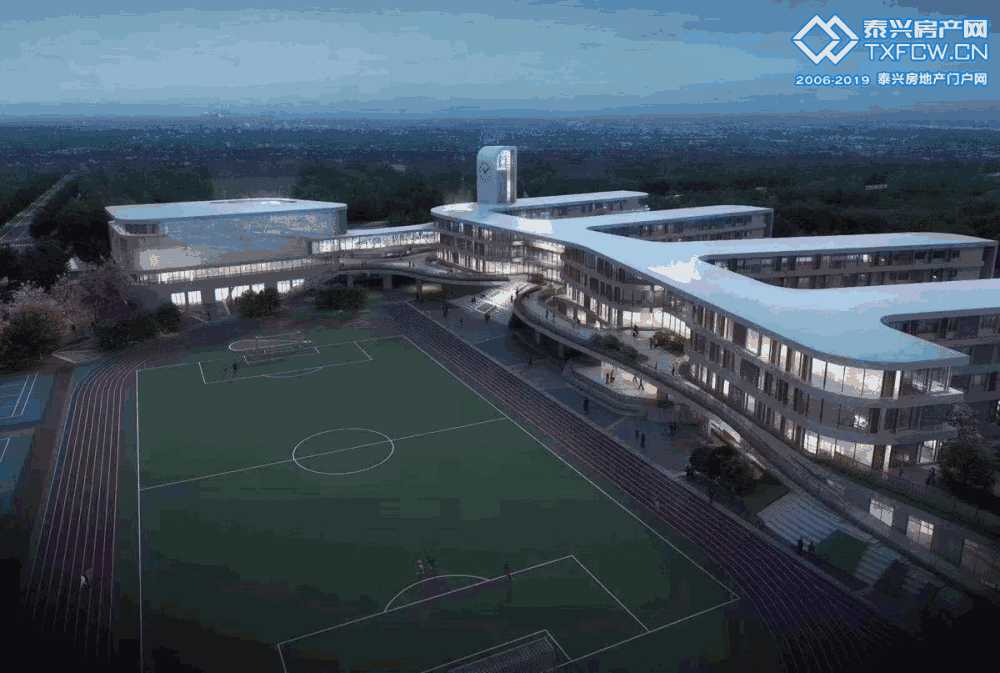 鼓楼小学文江校区效果图